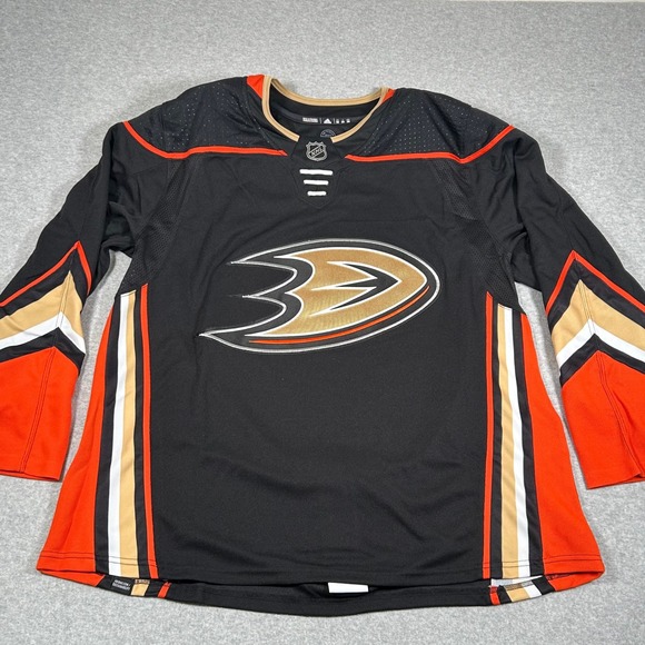 Adidas Anaheim Ducks‎ Jersey Size 56 Primegreen Home Black Authentic NHL NEW - Picture 1 of 10